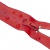 Молния водонепроницаемая PVC Т-7, 20 см, неразъемная, цвет (820)-красный - купить в Кисловодске. Цена: 21.56 руб.