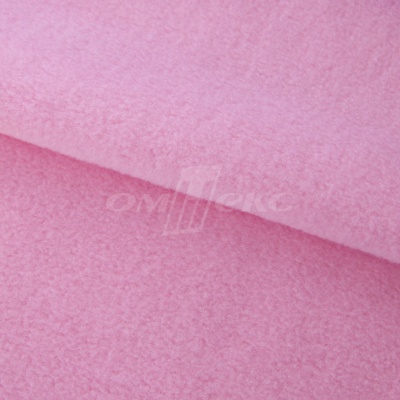 Флис окрашенный 15-2215, 250 гр/м2, шир.150 см, цвет светло-розовый - купить в Кисловодске. Цена 580.31 руб.