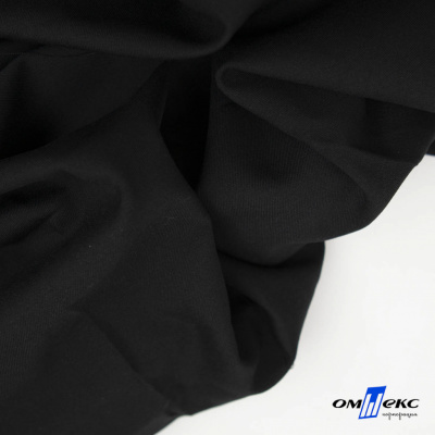 Ткань костюмная "Матте" 80% P, 16% R, 4% S, 170 г/м2, шир.150 см, цв-черный #1 - купить в Кисловодске. Цена 372.90 руб.