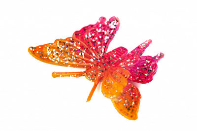Бабочка декоративная пластиковая #10 - купить в Кисловодске. Цена: 7.09 руб.