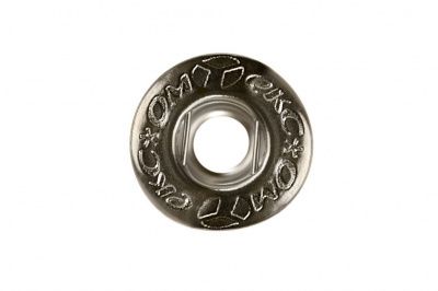 Кнопка металлическая "Альфа" с пружиной, 15 мм (уп. 720+/-20 шт), цвет никель - купить в Кисловодске. Цена: 1 466.73 руб.