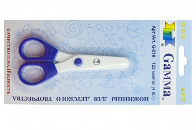 Ножницы G-510 детские 123 мм - купить в Кисловодске. Цена: 137.45 руб.