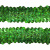 Тесьма с пайетками D4, шир. 30 мм/уп. 25+/-1 м, цвет зелёный - купить в Кисловодске. Цена: 1 087.39 руб.