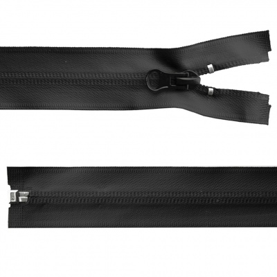 Молния водонепроницаемая PVC Т-7, 90 см, разъемная, цвет чёрный - купить в Кисловодске. Цена: 61.18 руб.