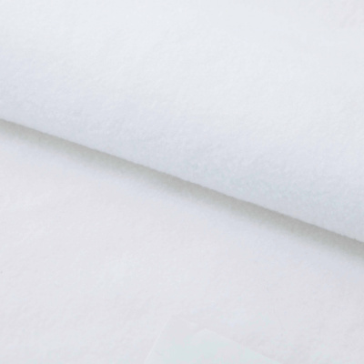 Флис DTY 240 г/м2, White/белый, 150 см (2,77м/кг) - купить в Кисловодске. Цена 640.46 руб.