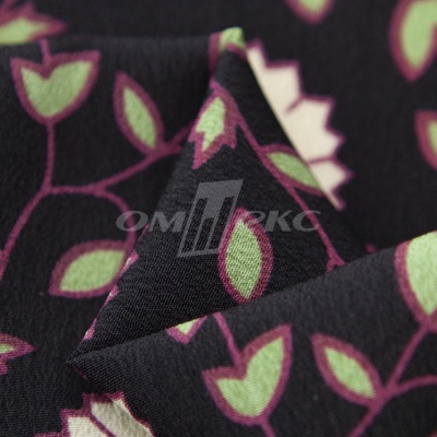 Плательная ткань "Фламенко" 10.1, 80 гр/м2, шир.150 см, принт растительный - купить в Кисловодске. Цена 241.49 руб.