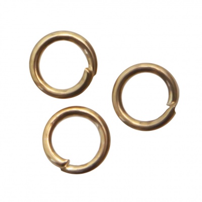 Кольцо  соединительное для бижутерии 4 мм, цв.-золото - купить в Кисловодске. Цена: 0.41 руб.