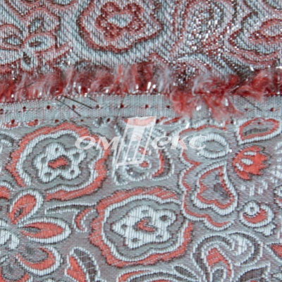 Ткань костюмная жаккард, 135 гр/м2, шир.150см, цвет красный№12 - купить в Кисловодске. Цена 441.92 руб.