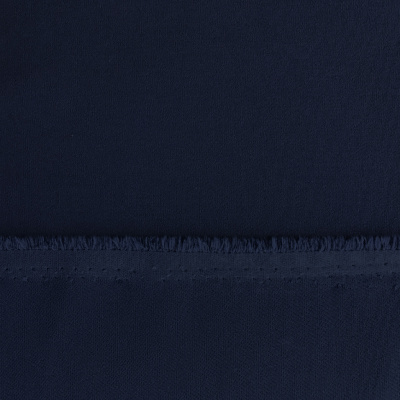 Костюмная ткань "Элис", 220 гр/м2, шир.150 см, цвет т.синий - купить в Кисловодске. Цена 308 руб.