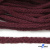 Шнур плетеный d-6 мм круглый, 70% хлопок 30% полиэстер, уп.90+/-1 м, цв.1070-бордовый - купить в Кисловодске. Цена: 588 руб.