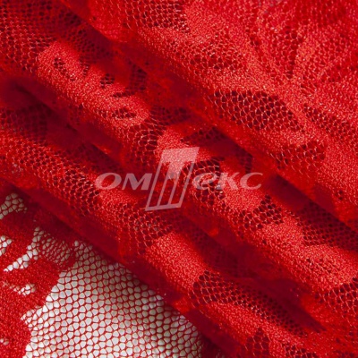 Кружевное полотно стрейч 15A29/RED, 105 гр/м2, шир.155см - купить в Кисловодске. Цена 2 101.46 руб.