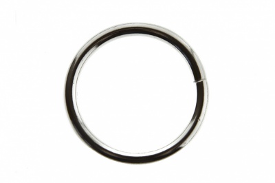 Кольцо металлическое d-3 х 32 мм, цв.-никель - купить в Кисловодске. Цена: 3.92 руб.