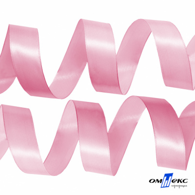 050-нежно-розовый Лента атласная упаковочная (В) 85+/-5гр/м2, шир.25 мм (1/2), 25+/-1 м - купить в Кисловодске. Цена: 53.96 руб.