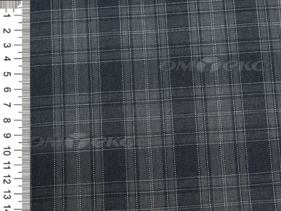 Ткань костюмная клетка 25235 2003, 185 гр/м2, шир.150см, цвет серый/сер - купить в Кисловодске. Цена 