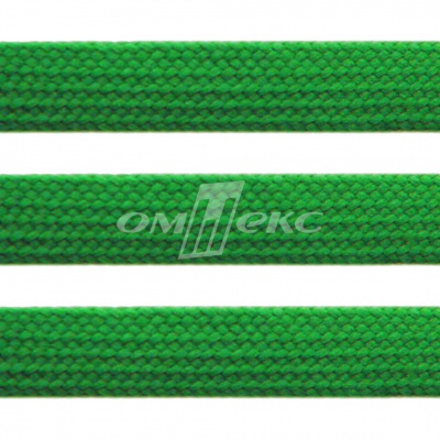 Шнур 15мм плоский (100+/-1м) №16 зеленый - купить в Кисловодске. Цена: 10.32 руб.