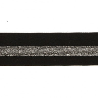 #2/6-Лента эластичная вязаная с рисунком шир.52 мм (45,7+/-0,5 м/бобина) - купить в Кисловодске. Цена: 69.33 руб.