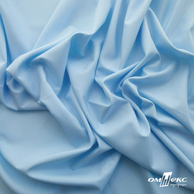 Ткань сорочечная Илер 100%полиэстр, 120 г/м2 ш.150 см, цв.голубой - купить в Кисловодске. Цена 290.24 руб.
