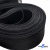 Регилиновая лента мягкая, пластик, шир.40мм, (уп.22+/-0,5м), цв.- черный - купить в Кисловодске. Цена: 294 руб.