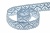 Тесьма кружевная 0621-1346А, шир. 13 мм/уп. 20+/-1 м, цвет 132-голубой - купить в Кисловодске. Цена: 569.26 руб.