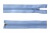 Спиральная молния Т5 351, 75 см, автомат, цвет св.голубой - купить в Кисловодске. Цена: 16.28 руб.