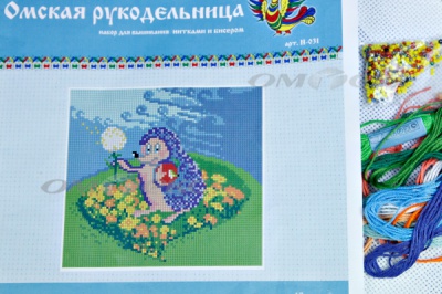 ОМБН-2 Набор для вышивания (бисер+мулине) - купить в Кисловодске. Цена: 197.50 руб.