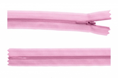 Молния потайная Т3 513, 50 см, капрон, цвет св.розовый - купить в Кисловодске. Цена: 8.62 руб.