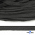Шнур плетеный d-8 мм плоский, 70% хлопок 30% полиэстер, уп.85+/-1 м, цв.1026-серый - купить в Кисловодске. Цена: 735 руб.