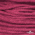 Шнур плетеный d-6 мм, 70% хлопок 30% полиэстер, уп.90+/-1 м, цв.1068-фуксия - купить в Кисловодске. Цена: 588 руб.