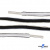 Шнурки #4-27, круглые 130 см, двухцветные (черно/белый) - купить в Кисловодске. Цена: 47.04 руб.