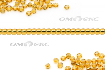 Бисер (SL) 11/0 ( упак.100 гр) цв.22 - золото - купить в Кисловодске. Цена: 53.34 руб.