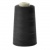 Нитки швейные 100% полиэстер 40/2, (3200 ярд), первый сорт, черные - купить в Кисловодске. Цена: 86.79 руб.