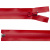 Молния водонепроницаемая PVC Т-7, 60 см, разъемная, цвет (820) красный - купить в Кисловодске. Цена: 49.39 руб.