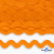 Тесьма вьюнчик 0381-0080, 8 мм/упак.33+/-1м, цвет 9511-оранжевый - купить в Кисловодске. Цена: 107.26 руб.