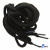 Шнурки #106-09, круглые 130 см, цв.чёрный - купить в Кисловодске. Цена: 21.92 руб.