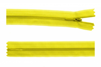 Молния потайная Т3 131, 20 см, капрон, цвет жёлтый - купить в Кисловодске. Цена: 5.12 руб.