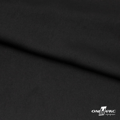 Ткань плательная Габриэль 100% полиэстер,140 (+/-10) гр/м2, шир. 150 см, цв. черный BLACK - купить в Кисловодске. Цена 248.37 руб.