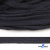 Шнур плетеный d-8 мм плоский, 70% хлопок 30% полиэстер, уп.85+/-1 м, цв.1010-т.синий - купить в Кисловодске. Цена: 735 руб.