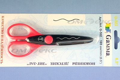 Ножницы G-502 детские 165 мм - купить в Кисловодске. Цена: 292.21 руб.