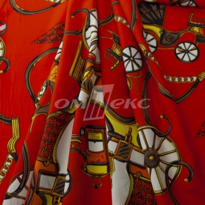 Плательная ткань "Фламенко" 16.1, 80 гр/м2, шир.150 см, принт этнический - купить в Кисловодске. Цена 241.49 руб.