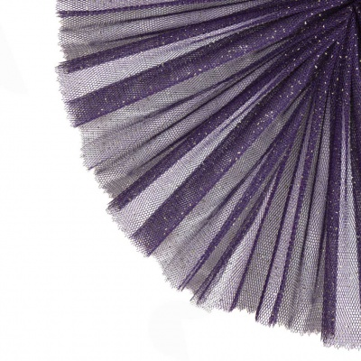 Сетка Глиттер, 24 г/м2, шир.145 см., пурпурный - купить в Кисловодске. Цена 117.24 руб.