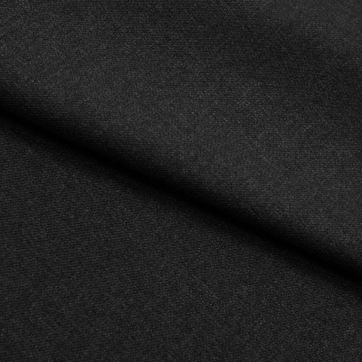 Ткань костюмная 22476 2002, 181 гр/м2, шир.150см, цвет чёрный - купить в Кисловодске. Цена 350.98 руб.