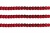 Пайетки "ОмТекс" на нитях, SILVER-BASE, 6 мм С / упак.73+/-1м, цв. 3 - красный - купить в Кисловодске. Цена: 468.37 руб.