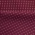 Креп стрейч Амузен, 85 г/м2, 19-2024 (темный рубин)/белый мелкий горох, шир.150 см - купить в Кисловодске. Цена 220.50 руб.