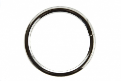 Кольцо металлическое d-38 мм, цв.-никель - купить в Кисловодске. Цена: 4.89 руб.