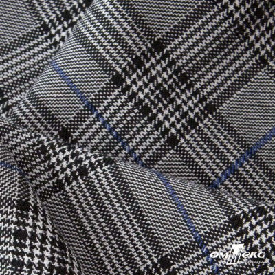 Ткань костюмная "Клер" 80% P, 16% R, 4% S, 200 г/м2, шир.150 см,#3 цв-серый/синий - купить в Кисловодске. Цена 412.02 руб.