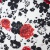 Плательная ткань "Фламенко" 22.1, 80 гр/м2, шир.150 см, принт растительный - купить в Кисловодске. Цена 239.03 руб.
