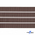 Репсовая лента 005, шир. 6 мм/уп. 50+/-1 м, цвет коричневый - купить в Кисловодске. Цена: 88.45 руб.
