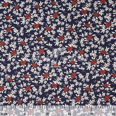 Плательная ткань "Фламенко" 7.2, 80 гр/м2, шир.150 см, принт растительный - купить в Кисловодске. Цена 239.03 руб.