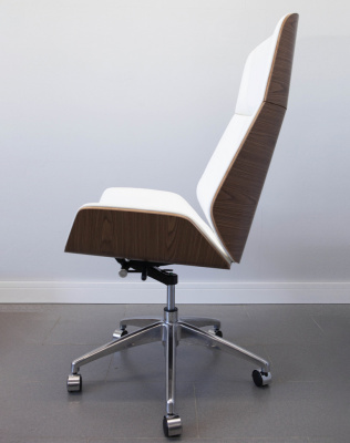 Кресло из натуральной кожи, каркас дерево арт. FX-BC06 - купить в Кисловодске. Цена 34 820.52 руб.