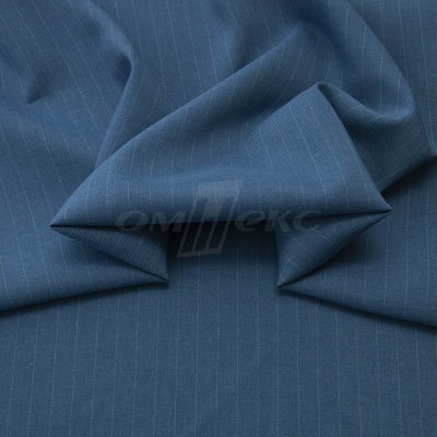 Костюмная ткань "Жаклин", 188 гр/м2, шир. 150 см, цвет серо-голубой - купить в Кисловодске. Цена 426.49 руб.